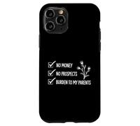 No Money Prospects Pride and Prejudice Jane Austen Literary Case for iPhone 11 Pro