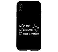 No Money Prospects Pride and Prejudice Jane Austen Literary Case for iPhone XS Max