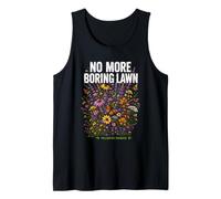 No More Boring Lawn Pollinator Paradise Tank Top