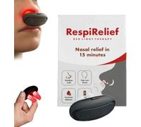 No More Colds Red Light Therapy for Nose, Red Light Therapy for Nose, Respirelief Red Light Nasal Therapy Instrument, Red Light Nasal Therapy for Nose (1 Pcs)