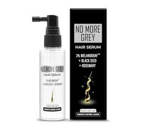 No More Grey Hair Serum - 45ml | Reverses & Limits Hair Greying | Enhances Natural Color | Lightweight & Non-Sticky | For Men & Women | All Hair Types