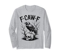 No More Howling at The Office Retro Cowboy Wolf Humor Long Sleeve T-Shirt
