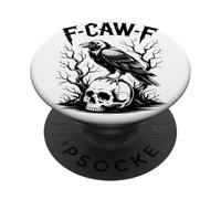 No More Howling At The Office Retro Cowboy Wolf Humor PopSockets Adhesive PopGrip