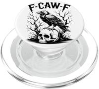 No More Howling At The Office Retro Cowboy Wolf Humor PopSockets PopGrip for MagSafe