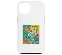 No More Lesson Plans Just Beach Plans 2025, Funny Teacher Case for iPhone 13
