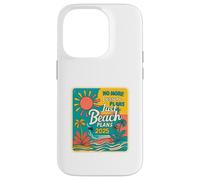 No More Lesson Plans Just Beach Plans 2025, Funny Teacher Case for iPhone 14 Pro