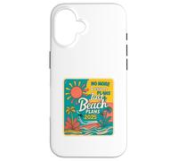 No More Lesson Plans Just Beach Plans 2025, Funny Teacher Case for iPhone 16