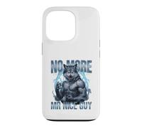No More Mr Nice Guy Alpha Wolf Brainrot Meme Case for iPhone 13 Pro