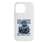 No More Mr Nice Guy Alpha Wolf Brainrot Meme Case for iPhone 14 Pro Max