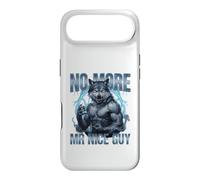 No More Mr Nice Guy Alpha Wolf Brainrot Meme Case for iPhone Air