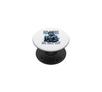 No More Mr Nice Guy Alpha Wolf Brainrot Meme PopSockets Adhesive PopGrip