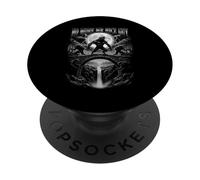 No More Mr Nice Guy Alpha Wolf Funny Meme Men Women Graphic PopSockets Adhesive PopGrip