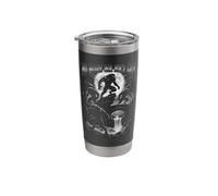 No More Mr Nice Guy Alpha Wolf Funny Meme Men Women Graphic Stainless Steel Insulated Tumbler