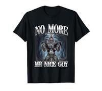 No More Mr Nice Guy Alpha Wolf Ironic Meme Brainrot T-Shirt