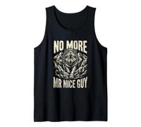 No More Mr Nice Guy Alpha Wolf Meme Brainrot Men Tank Top