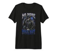 NO More MR Nice Guy Bold Wolf in Leather Premium T-Shirt