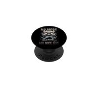 No More Mr Nice Guy Bull Meme Brainrot Men PopSockets Adhesive PopGrip