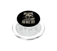 No More Mr Nice Guy Bull Meme Brainrot Men PopSockets PopGrip for MagSafe
