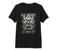 No More Mr Nice Guy Bull Meme Brainrot Men Premium T-Shirt