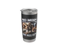No More Mr Nice Guy Bull Meme Brainrot Men Stainless Steel Insulated Tumbler