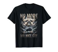 No More Mr Nice Guy Bull Meme Brainrot Men T-Shirt