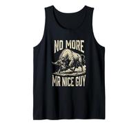 No More Mr Nice Guy Bull Meme Brainrot Men Tank Top