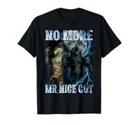 No More Mr Nice Guy Funny Alpha Wolf Gifts Funny Meme Cute T-Shirt