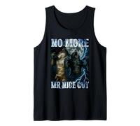 No More Mr Nice Guy Funny Alpha Wolf Meme Dad Papa Men Gifts Tank Top