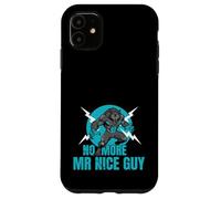 No More Mr Nice Guy Funny Alpha Wolf Meme Unhinged Brainrot Case for iPhone 11