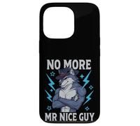 No More Mr Nice Guy Funny Alpha Wolf Meme Unhinged Brainrot Case for iPhone 13 Pro