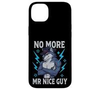 No More Mr Nice Guy Funny Alpha Wolf Meme Unhinged Brainrot Case for iPhone 14 Plus
