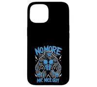 No More Mr Nice Guy Funny Alpha Wolf Meme Unhinged Brainrot Case for iPhone 15