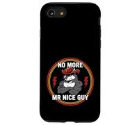 No More Mr Nice Guy Funny Alpha Wolf Meme Unhinged Brainrot Case for iPhone SE (2020) / 7/8