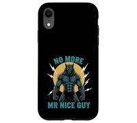 No More Mr Nice Guy Funny Alpha Wolf Meme Unhinged Brainrot Case for iPhone XR