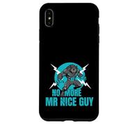 No More Mr Nice Guy Funny Alpha Wolf Meme Unhinged Brainrot Case for iPhone XS Max