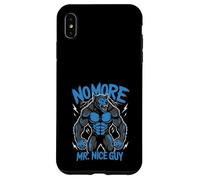 No More Mr Nice Guy Funny Alpha Wolf Meme Unhinged Brainrot Case for iPhone XS Max