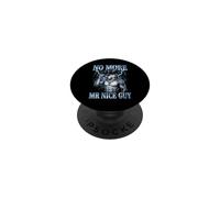 No More Mr Nice Guy Funny Alpha Wolf Meme Unhinged Brainrot PopSockets Adhesive PopGrip
