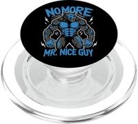 No More Mr Nice Guy Funny Alpha Wolf Meme Unhinged Brainrot PopSockets PopGrip for MagSafe