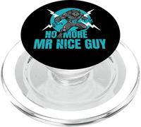 No More Mr Nice Guy Funny Alpha Wolf Meme Unhinged Brainrot PopSockets PopGrip for MagSafe