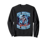 No More Mr Nice Guy Funny Wolf Alpha Meme Sweatshirt
