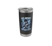 No More Mr Nice Guy Lightning Wolf Stainless Steel Insulated Tumbler