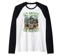 No More Mr Nice Guy Werewolf Sigma Male Alpha Wolf Raglan Baseball Tee