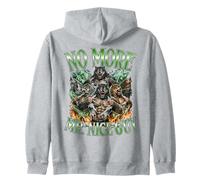 No More Mr Nice Guy Werewolf Sigma Male Alpha Wolf Zip Hoodie