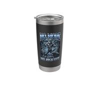 No More Mr Nice Guy Wolf Lightning Stainless Steel Insulated Tumbler