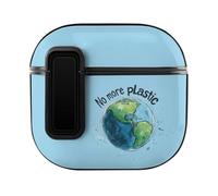 No More Plastic Slim Compatible with Airpods 4 Case Protective Hard Cover Skin
