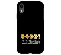 no more procrastination - 5 second get moving rule Case for iPhone XR