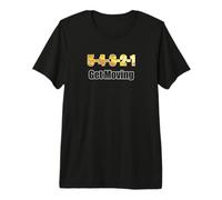 no More Procrastination - 5 Second get Moving Rule Premium T-Shirt