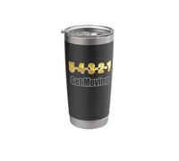 no More Procrastination - 5 Second get Moving Rule Stainless Steel Insulated Tumbler