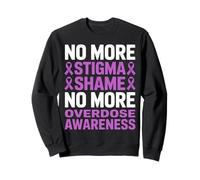 No More Stigma Shame Awareness for Mental Health Warriors Sweatshirt