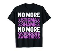 No More Stigma Shame Awareness for Mental Health Warriors T-Shirt